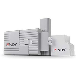 LINDY SD-poortblokker, 4 stuks met 1 sleutel