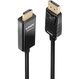 Lindy 5m DP naar HDMI adapterkabel met HDR