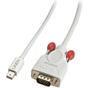 LINE 41968 actieve kabel mini DisplayPort op VGA, 3 m, wit