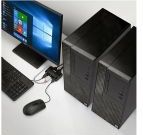 KVM Switch - HDMI - Zwart - USB 2.0 - Audio