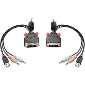 Lindy 42341 KVM-switch Zwart