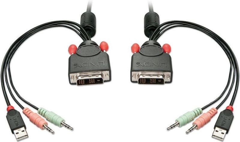 Lindy 42341 KVM-switch Zwart