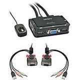 Lindy 42342 KVM-switch Zwart