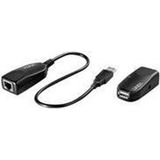 Lindy 42693 netwerkextender Netwerkzender & -ontvanger Zwart