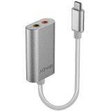 Lindy 42711 USB-kabel en USB-kabel (2 x 3,5) wit