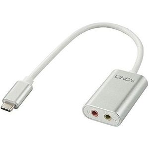 Adapter USB-C naar Jack 3.5 mm LINDY 42711