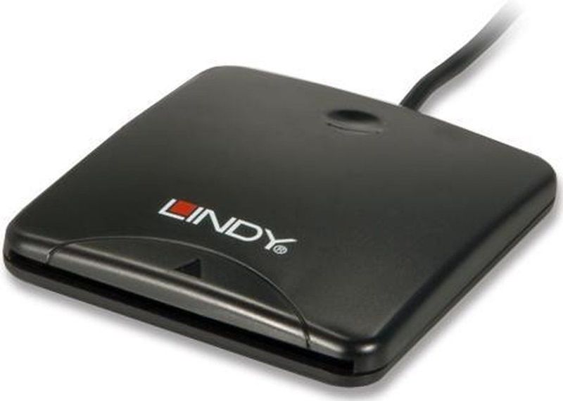 Lindy - Smartcardlezer - USB - Zwart