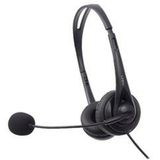 Lindy 42870 Hoofdtelefoon/Headset USB Type-A Zwart