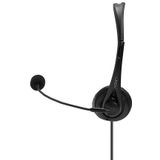 Lindy 42870 Hoofdtelefoon/Headset USB Type-A Zwart
