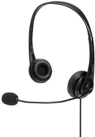 Lindy 42870 Hoofdtelefoon/Headset USB Type-A Zwart