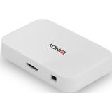 LINDY USB Hub - 4 Poorten - Wit