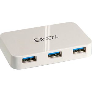 USB Hub LINDY 43143 White