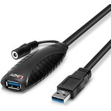 Lindy - USB 3.0 Actieve Verlengkabel - 10 M - Gegevensoverdracht tot 5 Gbps