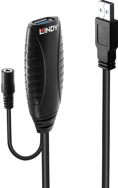Lindy USB 3.0 actieve uitbreiding (10 m, USB 3.0), USB-kabel