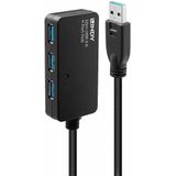 LINDY 10m USB 3.0 Active Extension Pro 4 Port Hub