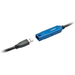 LINDY 43229 actieve verlengkabel USB 3.0 15 m