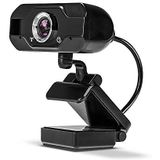 Lindy 43300 webcam 1920 x 1080 pixels USB 2.0 zwart