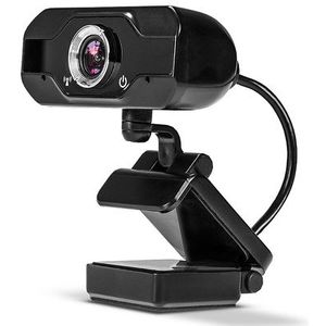 Lindy 43300 - Full HD Webcam - Zwart - Plug&Play
