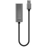 Lindy - Usb 3.0 Naar Ethernet Hub - Aluminium - 0.27m Kabellengte