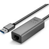 Lindy - Usb 3.0 Naar Ethernet Hub - Aluminium - 0.27m Kabellengte
