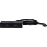 Lindy 43329 interface hub USB 3.2 Gen 1 (3.1 Gen 1) Type-C 5000 Mbit/s Zwart