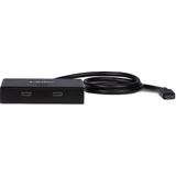 Lindy 43329 interface hub USB 3.2 Gen 1 (3.1 Gen 1) Type-C 5000 Mbit/s Zwart