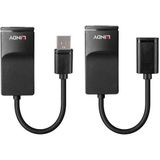 Lindy 43365 netwerkextender Netwerkzender & -ontvanger Zwart