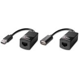 Lindy 43365 netwerkextender Netwerkzender & -ontvanger Zwart