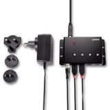 Lindy 43374 interface hub USB 3.2 Gen 1 (3.1 Gen 1) Type-B 5000 Mbit/s Zwart