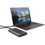 LINDY Externe Behuizing - Harde Schijf - USB 3.2 - M.2 - Zwart