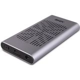 LINDY Externe Behuizing - Harde Schijf - USB 3.2 - M.2 - Zwart