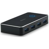 Lindy USB 3.0 Schakelaar delen 2:4