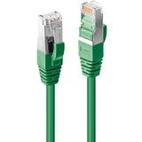 Lindy 3m Cat.6 S/FTP LSZH Netwerkkabel, Groen RJ45 Mannelijk, 250MHz, Koper, 26AWG (S/FTP, CAT6, 3 m), Netwerkkabel