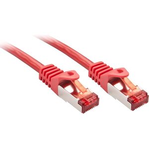 LINDY Netwerkkabel Basic Cat.6 S/FTP, rood, 1,5 m