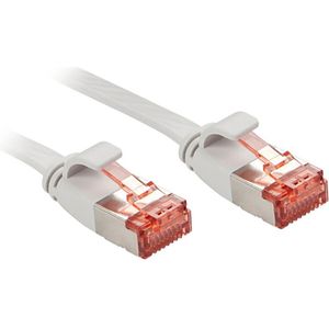 LINDY Patchkabel Cat.6 U/FTP plat, grijs, 2 m