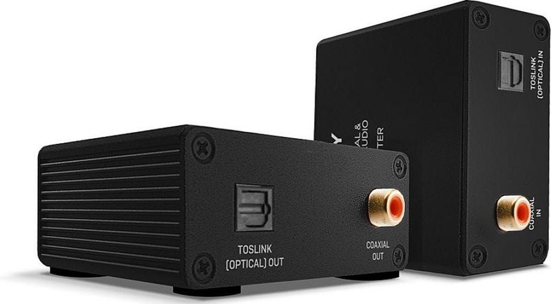Lindy 70456 Audio Extender - Toslink - RJ45 - 150m - Zwart