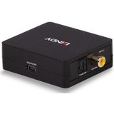 Lindy - SPDIF Converter en Repeater - Digitale Audio - Zwart - PVC