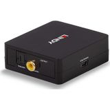 Lindy - SPDIF Converter en Repeater - Digitale Audio - Zwart - PVC