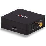 Lindy - SPDIF Converter en Repeater - Digitale Audio - Zwart - PVC