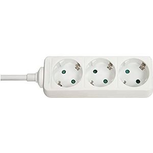 Lindy 73100 stekkerdoos met 3 stopcontacten, wit