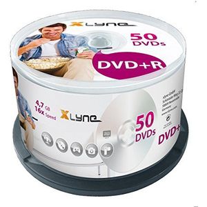 XLYNE DVD + R (4,7 GB, 16 x snelheid, pin 50, optische media)