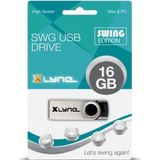 Xlyne - Swing - USB-stick - Zilver - 16 GB