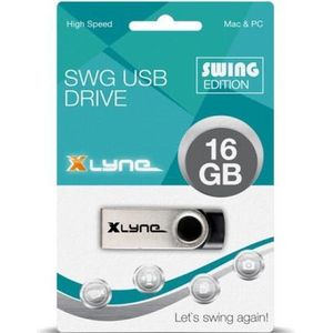 Xlyne - Swing - USB-stick - Zilver - 16 GB