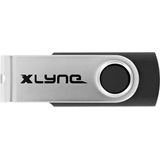 Xlyne - Swing USB-stick - 32 GB - Zwart - USB-A 2.0