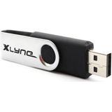 Xlyne - Swing USB-stick - 32 GB - Zwart - USB-A 2.0