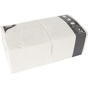 Servetten - Wit - Tissue - 3-laags - 250 Stuks