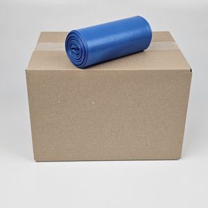 Starpak, Industriezakken, LDPE 60 l 85 cm x 60 cm blauw - blauw Kunststof 12330