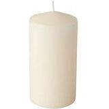 Papstar - Stompkaarsen - Crème - 6 Stuks - Afmetingen 6 x 11,5 cm