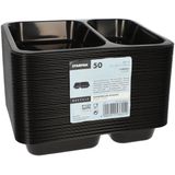 50 STARPAK Einweg-Menüschalen 0,866 l