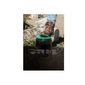 Heitronic 21035 Vloerinbouwdoos Zwart, Groen
